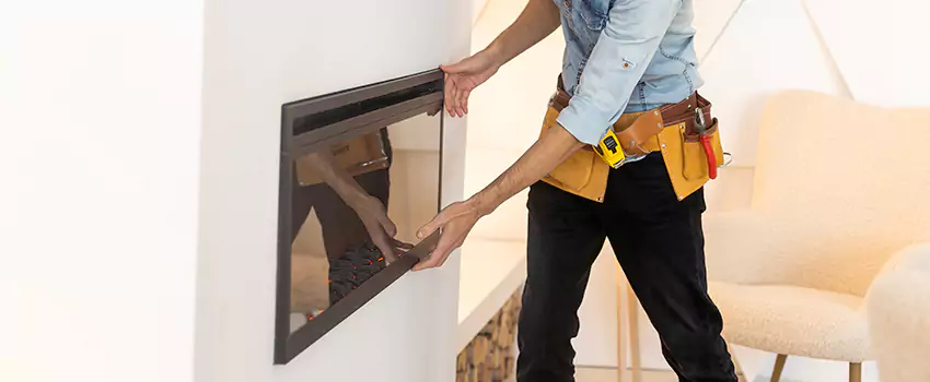 Metal Fireplace Installation in Durango, Colorado